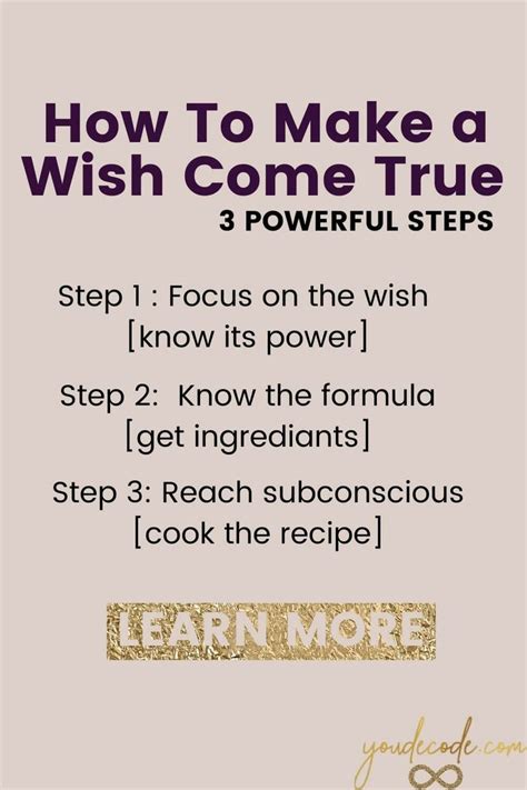 How To Manifest Your Wishes