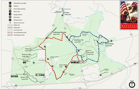 Maps Manassas National Battlefield Park Us National Park Service