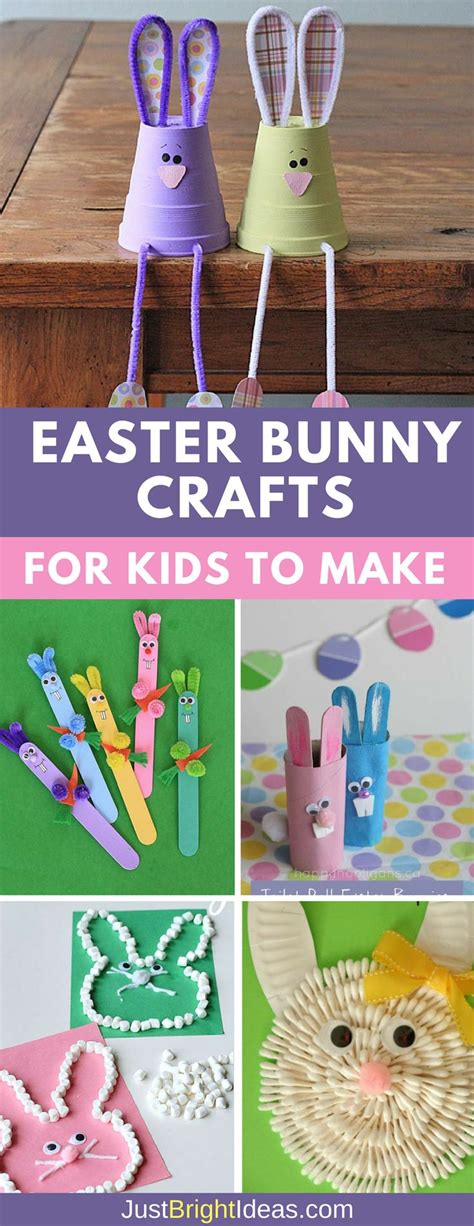 10 Adorable Easter Bunny Crafts For Kids To Make This Weekend Easter