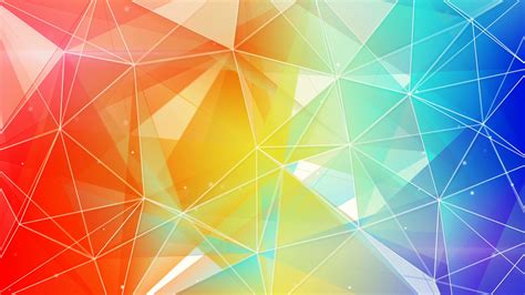 Colorful Triangles Wallpapers Wallpaper Cave
