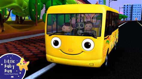 Wheels On The Bus | Part 1 | Nursery Rhymes | HD Version from