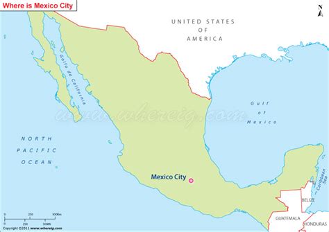 Where Is Mexico City Located Mexico City Location On Map