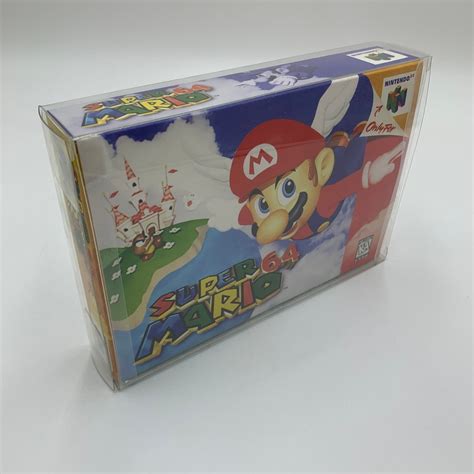 N64 Original Box Super Mario 64 Box Reappears In The Us Etsy