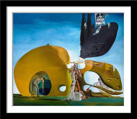 Tallenge Salvador Dali Painting Birth Of Liquid Desires La
