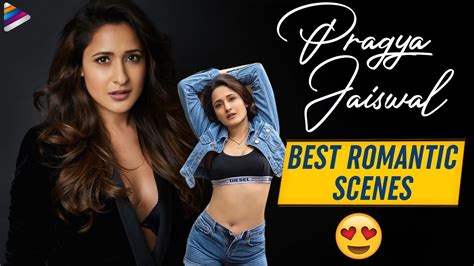 Pragya Jaiswal Back To Back Romantic Scenes Best Romantic Videos