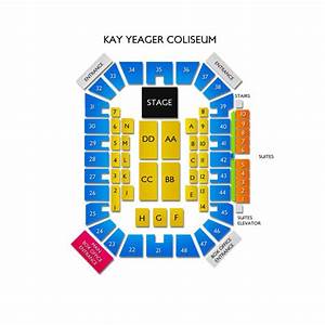  Yeager Coliseum Seating Chart Vivid Seats