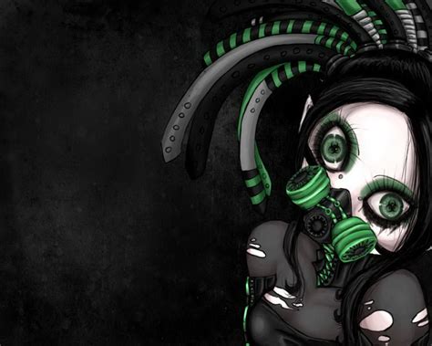 Anime Gas Mask Wallpaper Wallpapersafari