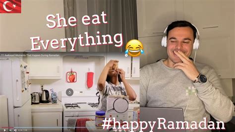 italian reaction to 11 awkward moments that happen during ramadan youtube