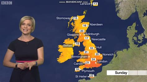 Sarah Keith Lucas BBC Weather 21st June 2019 60 Fps YouTube