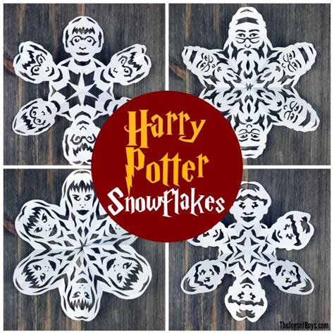 Harry Potter Snowflakes Links To Templates And Video Harry Potter