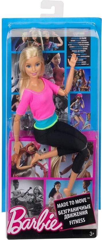 Barbie Dhl82 Made To Move Doll With Pink Top Dhl82 Made To Move Doll With Pink Top Buy Doll
