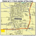Hibbing Minnesota Street Map 2728790