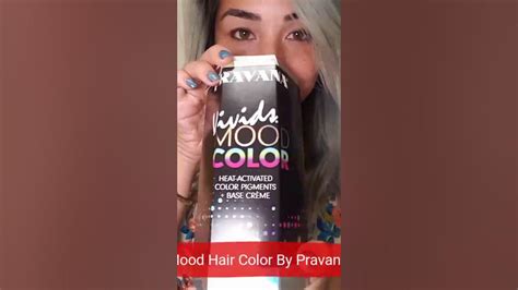 Heat Activated Mood Changing Hair Color By Pravana Youtube