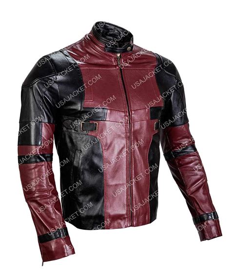 Wade Wilson Deadpool Jacket Of Ryan Reynolds In Leather