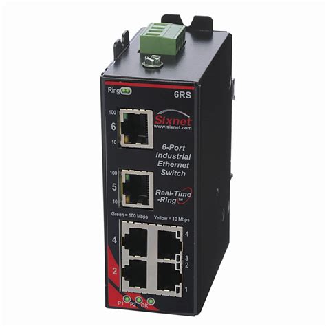 Ethernet Switch Unmanaged Sixnet Sl Series Red Lion Controls 5
