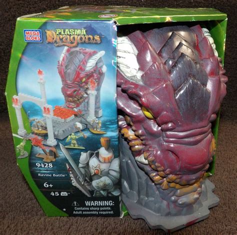 Mega Bloks Plasma Dragons Ravine Battle Ebay