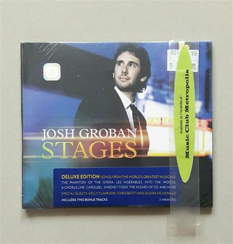 Jual Cd Josh Groban Stages Deluxe Edition Rp135000 Di Lapak Music