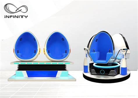 Amusement Park Vr Egg Chair 9d Cinema Ride Simulator