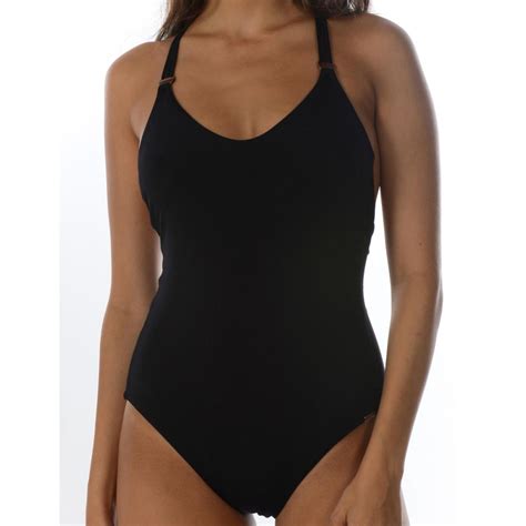 Maillot De Bain Une Pi Ce Noir Banana Moon Lemon Curve