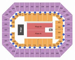 River Center Arena Seating Chart Maps Baton 