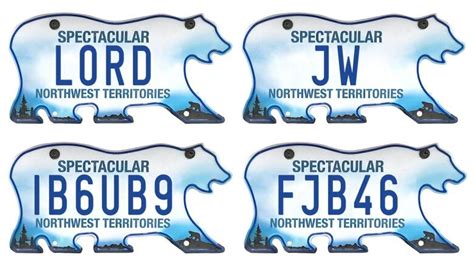 Polar Yes Lord No Here Are Some Personalized Licence Plates Approved Or Rejected In The Nwt