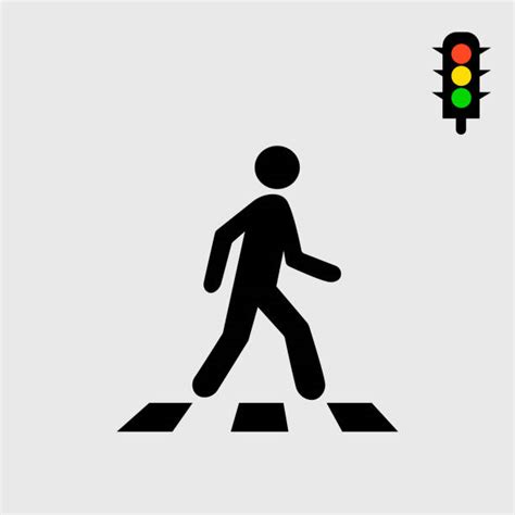 Pedestrian Crossing Clip Art