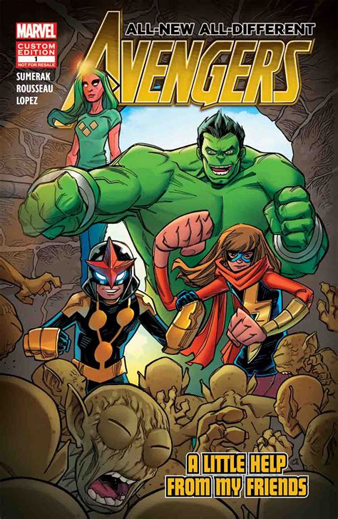 All New All Different Avengers A Little Help From My Friends Vol 1 1