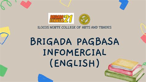 Brigada Pagbasa Infomercial English Youtube