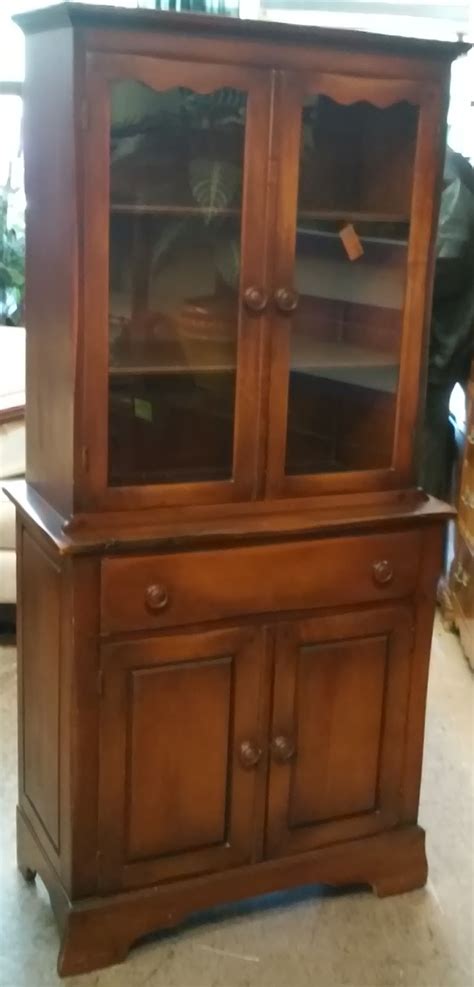 They don't just solve the problem of storing the entire bulk of dinnerware and utensils, but they also provide them with a spectacular display. UHURU FURNITURE & COLLECTIBLES: SOLD 32" Wide Vintage ...