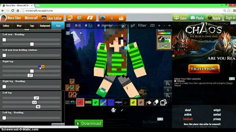 Minecraft How To Make An Epic Profile Picture Using Nova