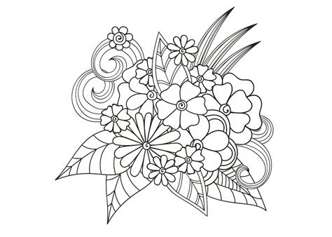 Tropische bloemen krans postkaart doodle bladeren krans tropische invitation vector ontwerp bloemen stijl canstock kleurplaat verjaardag opa 70 jaar. Bloemenkrans Kleurplaat : Kleurplaat Bloemen Bij Het Graf Kleurplaten Nl | superdash-ninabonch