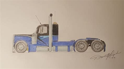 Custom Peterbilt Drawings