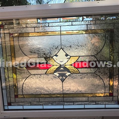 Insulated Leaded Glass Window Etsy