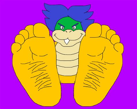 Ludwig Von Koopas Sexy Humanoid Feet Tease By Orionofficer101 On