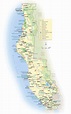 Map Of Northern California Coast – Map Of The Usa With State Names