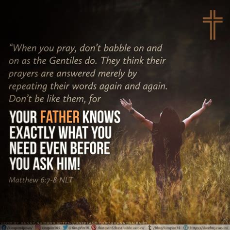 Your Father Knows I Live For Jesus