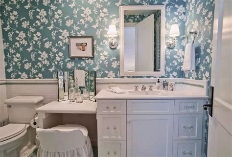 Corner sinks and wall shelves are excellent for practical small bathroom design. Small Bathroom Space Saving Vanity Ideas - Small Design Ideas