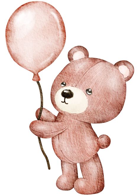 Watercolor Teddy Bear Png Download Free Png Images