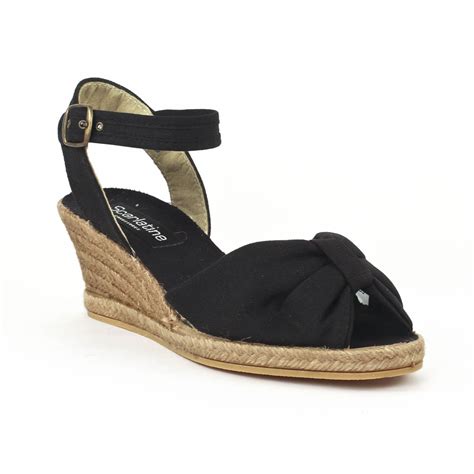 We did not find results for: Scarlatine 5T73 Noir | espadrille compensée cordes noir ...