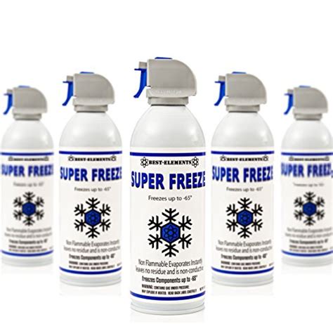 Freeze Spray Large 10oz Aerosol Can 134a Super Cold Electronic