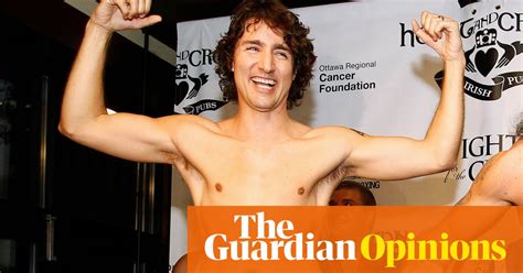 hats off to justin trudeau the only world leader able to strip off with dignity opinion the