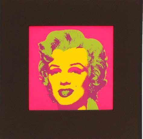 988 Andy Warhol Marilyn 1967 Pencil Signed The Shops Of Miami Circle
