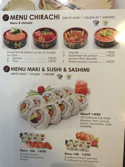 Tokyo Sushi à Saint Avold - menu et photos