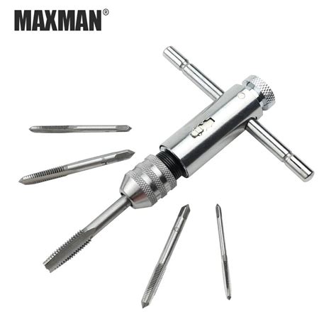 Buy Maxman Tap And Die Set M3 8 T Handle Ratchet