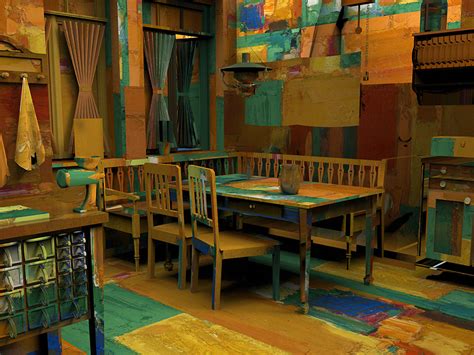 Interior home painting | asian painters interior paints. artist wrapped rooms by jon rafman overlay masterpieces ...