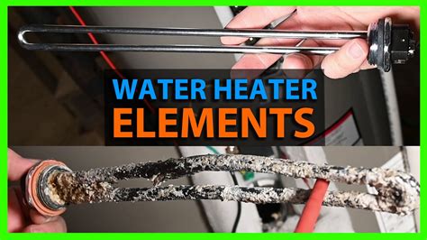 How To Replace Electric Water Heater Elements Youtube