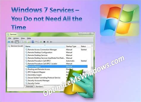 10 Windows 7 Services You May Disable To Maximize Pc Speed Optimize