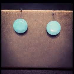 Tiffanys Blue Turquoise Studs Pretty Please Maybe For My Important