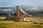 Image of Old country homestead from 1870's in rural Australia. The home ...
