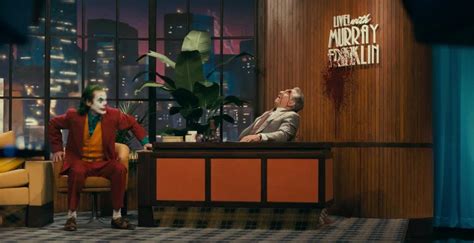 in joker 2019 joker gets up and leaves because the talk show host can t talk anymore